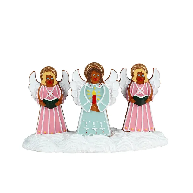 lemax-sweet-sounds-trio-anges-pain-d-pice-lumineux image 1