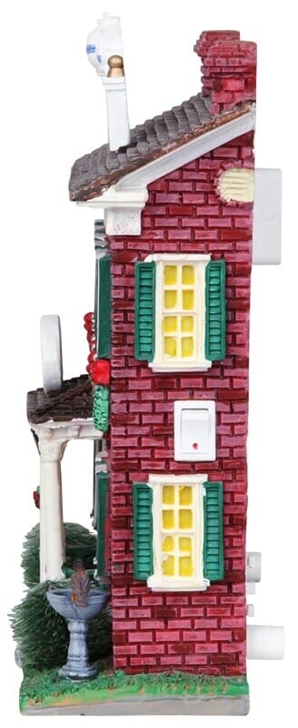 lemax-colonial-tea-house-maison-de-th-miniature-lumineuse image 2