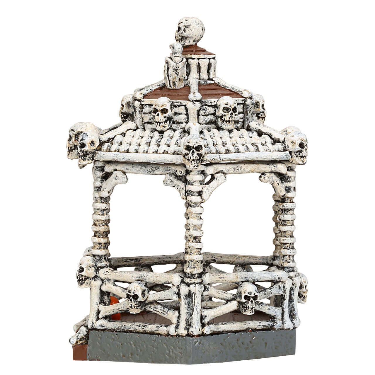 lemax-new-skeleton-gazebo-kiosque-spooky-town-miniature image 2