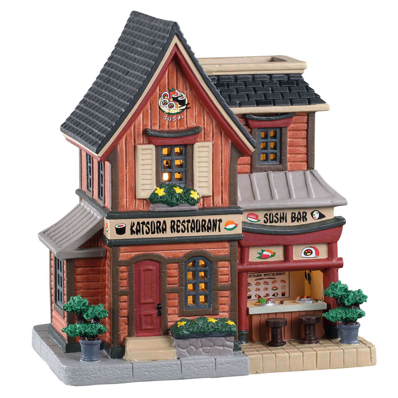 lemax-katsura-sushi-restaurant-restaurant-miniature-village-de-no-l image 1