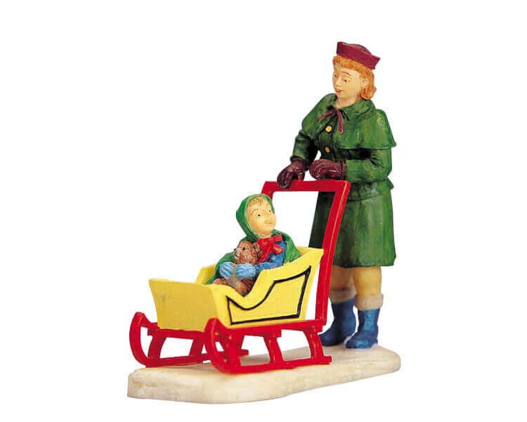 lemax-carriage-sled-tra-neau-cal-che-miniature image 1