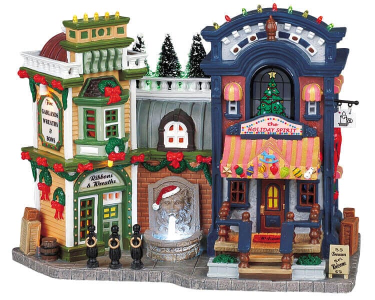 lemax-holiday-treasures-christmas-shops-boutique-de-no-l-illumin-e image 4