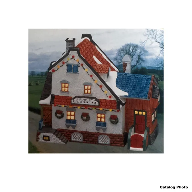 lemax-sudbury-crossing-b-timent-village-miniature-de-no-l image 1