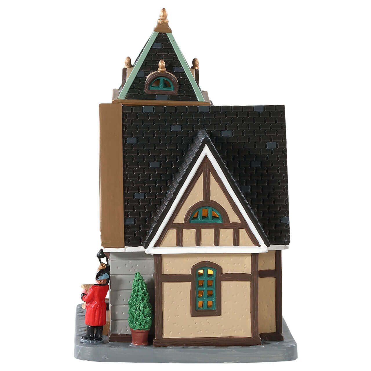 lemax-village-town-hall-mairie-de-village-miniature-lumineuse image 2