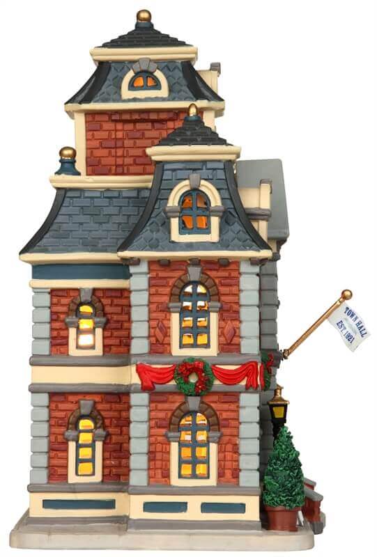 lemax-town-hall-mairie-lumineuse-village-de-no-l-2 image 2