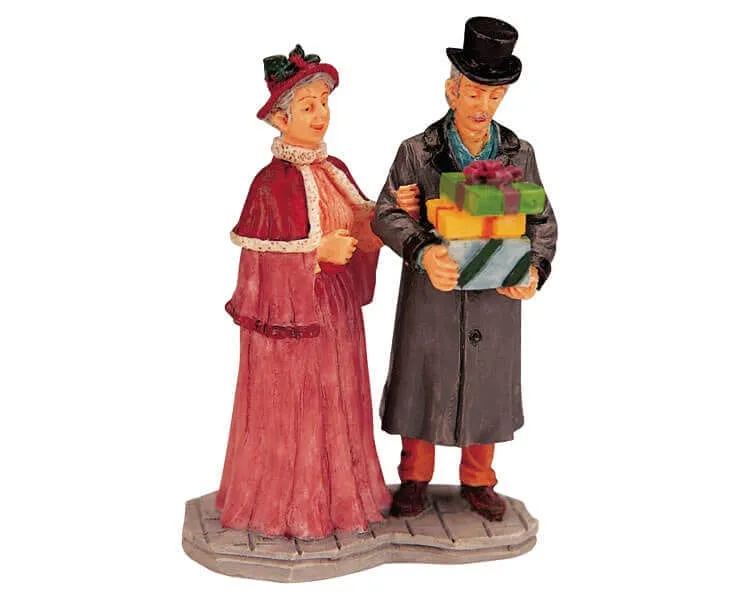 lemax-christmas-gift-cadeau-de-no-l-miniature-d-coratif image 1