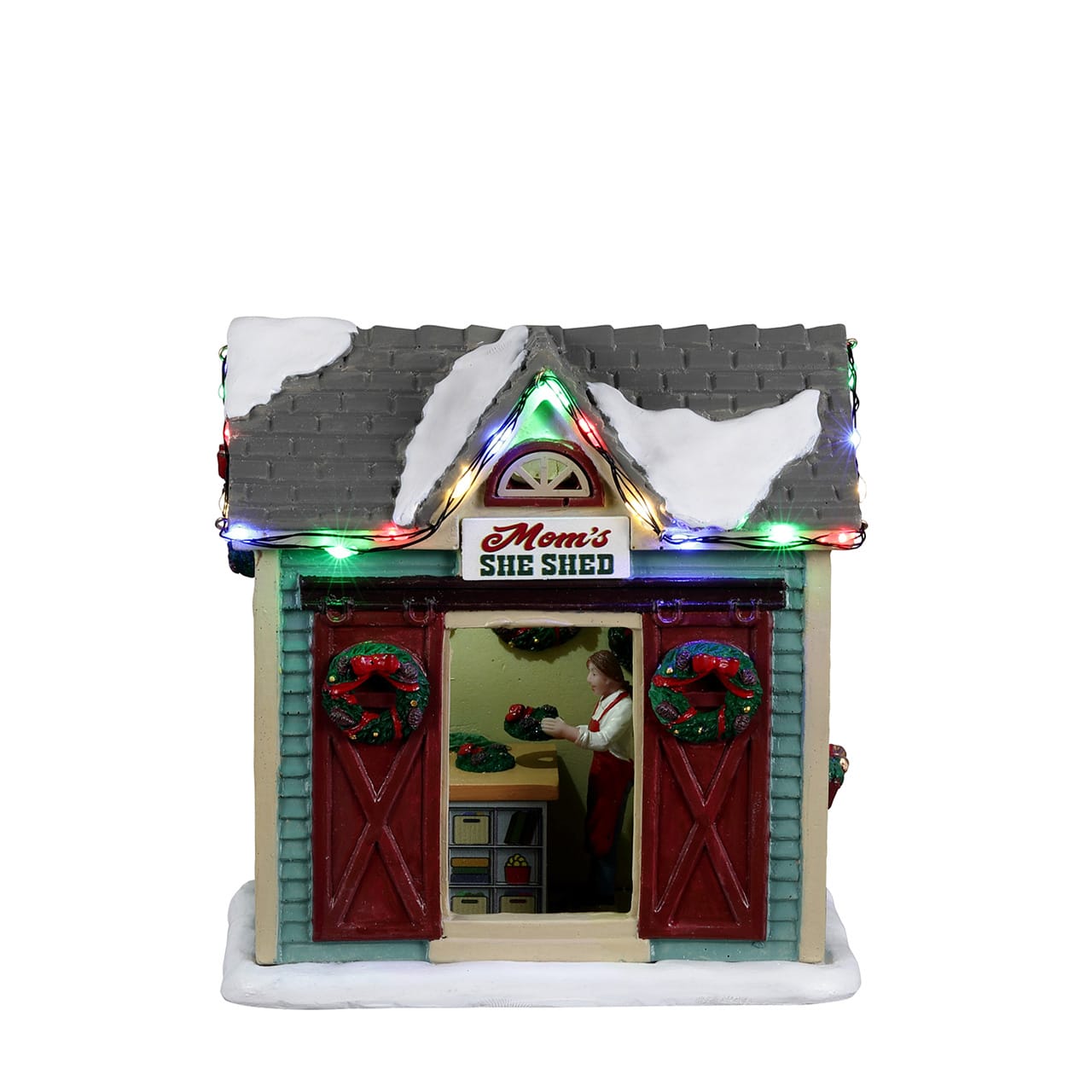 lemax-mom-s-she-shed-cabane-artisanale-harvest-crossing image 5