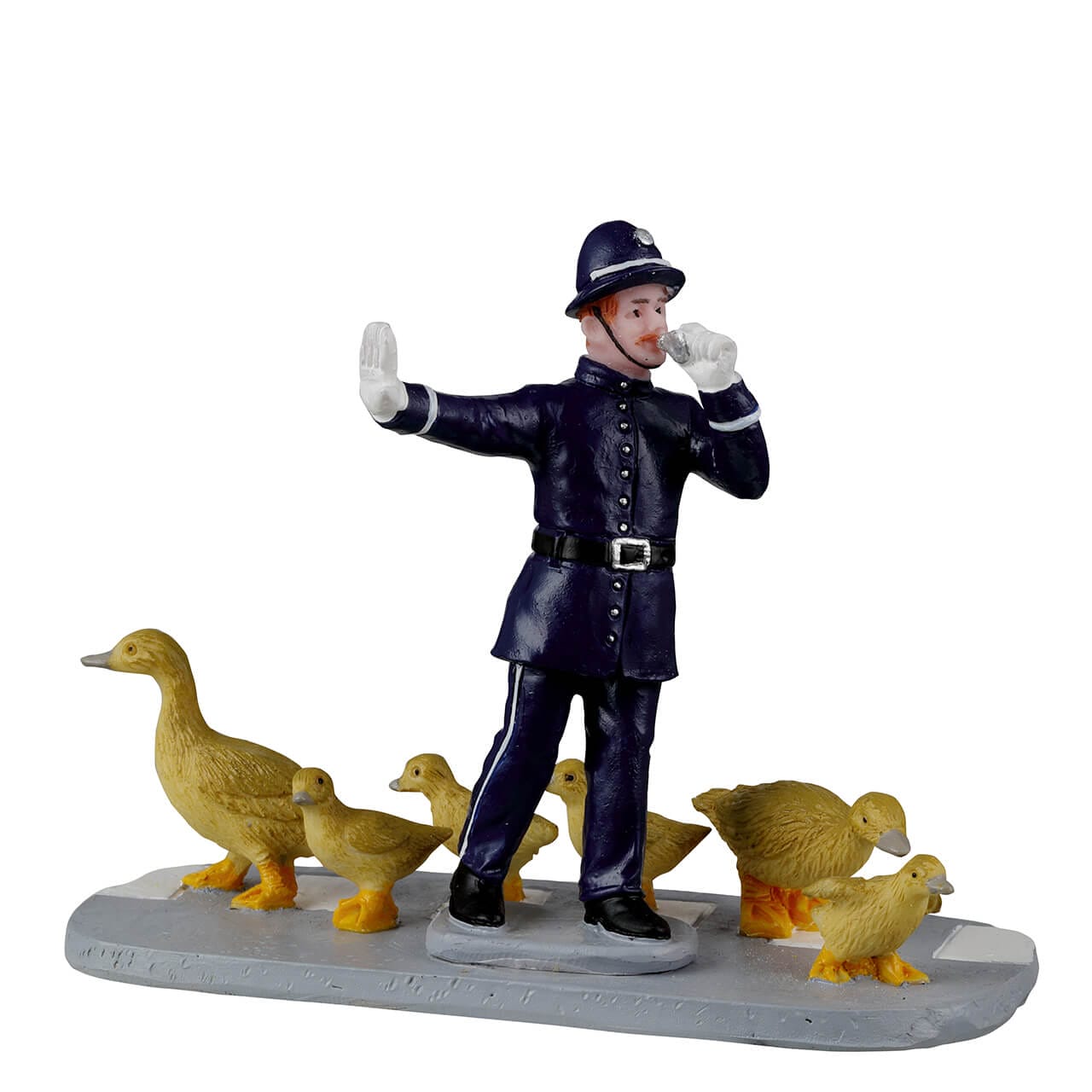 lemax-safe-crossings-sc-ne-policier-et-canards-miniature-caddington image 2
