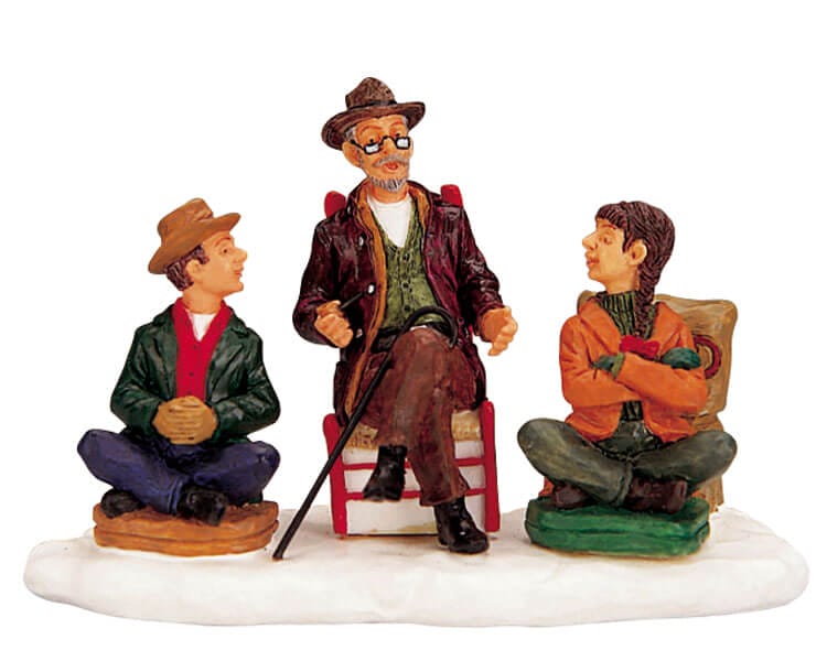 lemax-tall-tales-figurine-conteur-village-de-no-l image 1