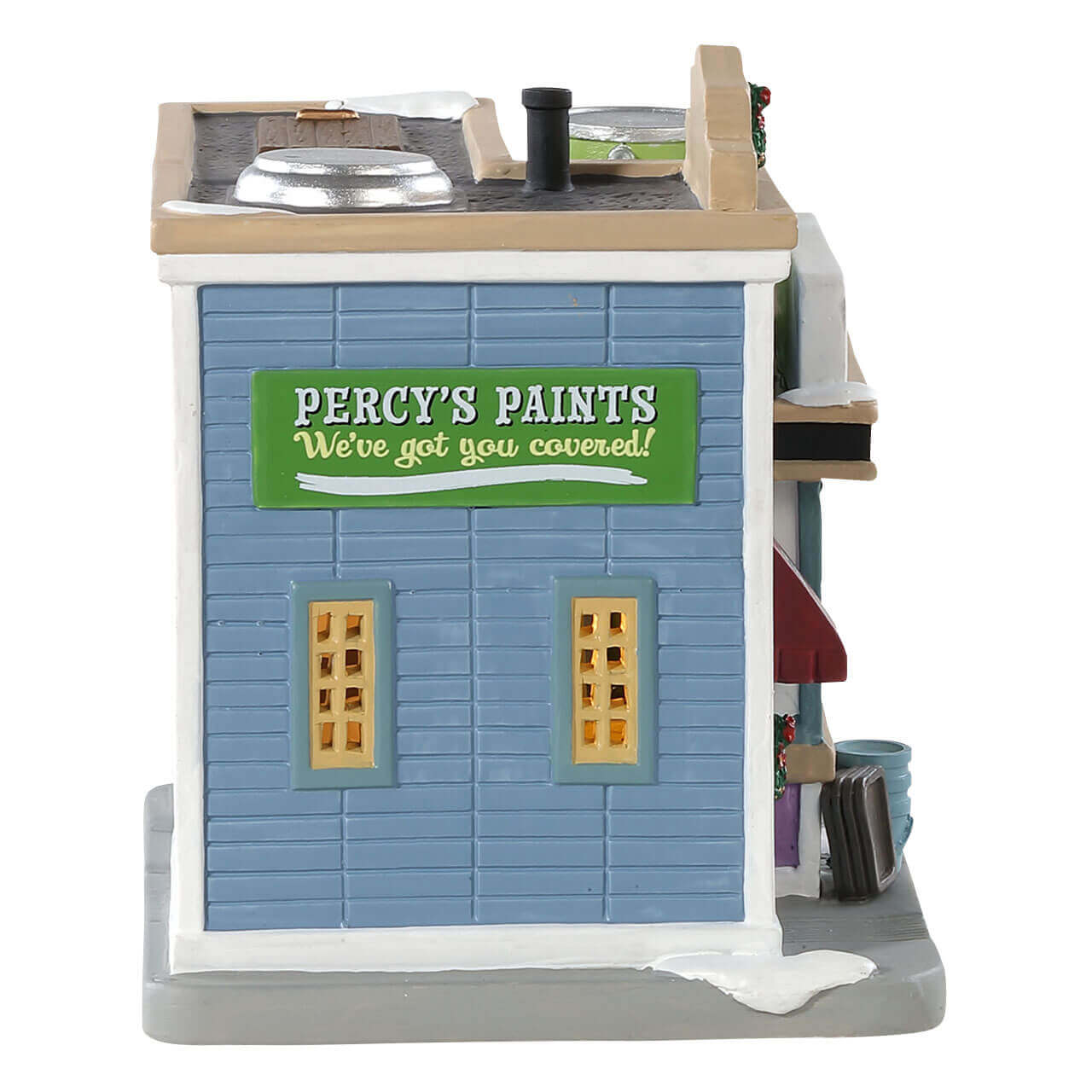 lemax-percy-s-paints-boutique-miniature-lumineuse-village-de-no-l image 3