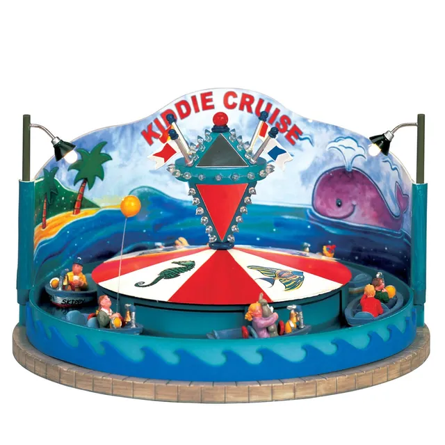 lemax-kiddie-cruise-ride-man-ge-miniature-pour-village image 1