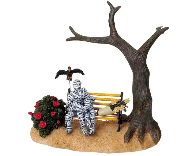 lemax-wrapped-up-in-each-other-figurine-spooky-town image 1