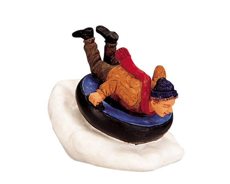 lemax-tubing-fun-figurines-bou-e-luge-neige image 1