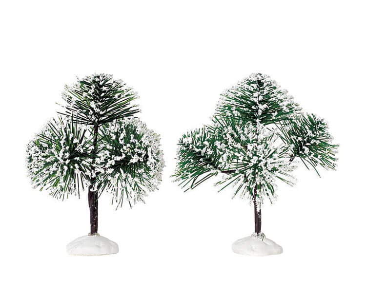lemax-mountain-pine-small-petit-sapin-stable-miniature image 1