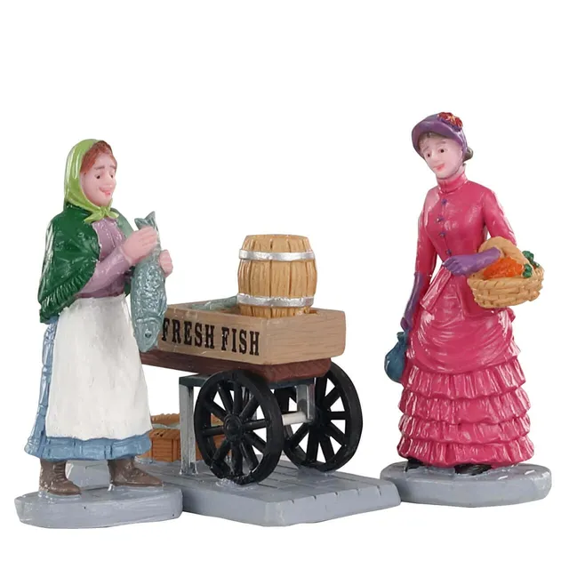 lemax-fresh-fish-for-sale-caddington-figurine-march-poisson image 1