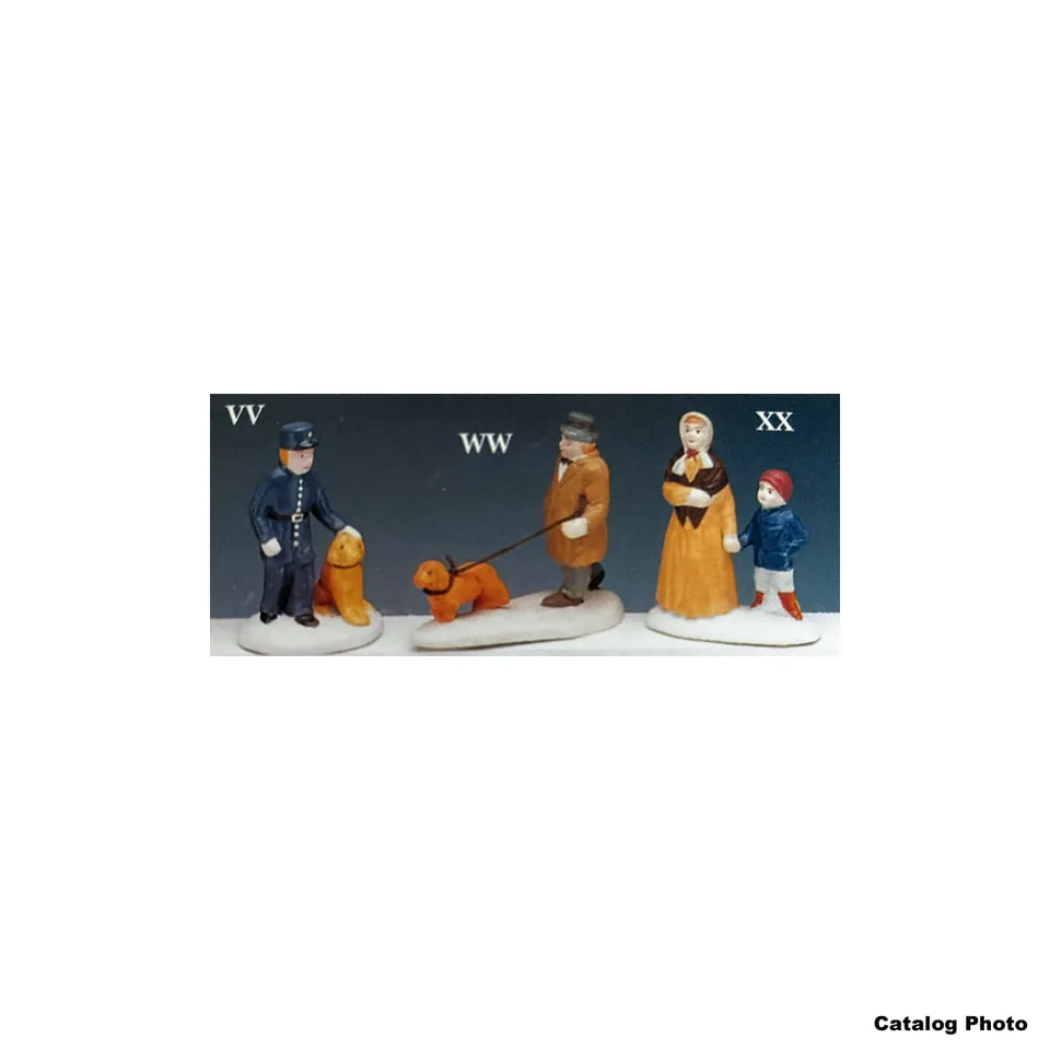 lemax-man-walking-a-dog-figurine-village-de-no-l-promeneur-et-chien image 1