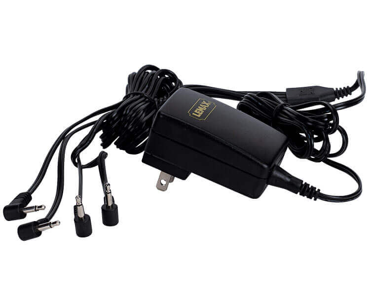 lemax-power-adaptor-3v-black-4-output-adaptateur-village-lumineux image 2