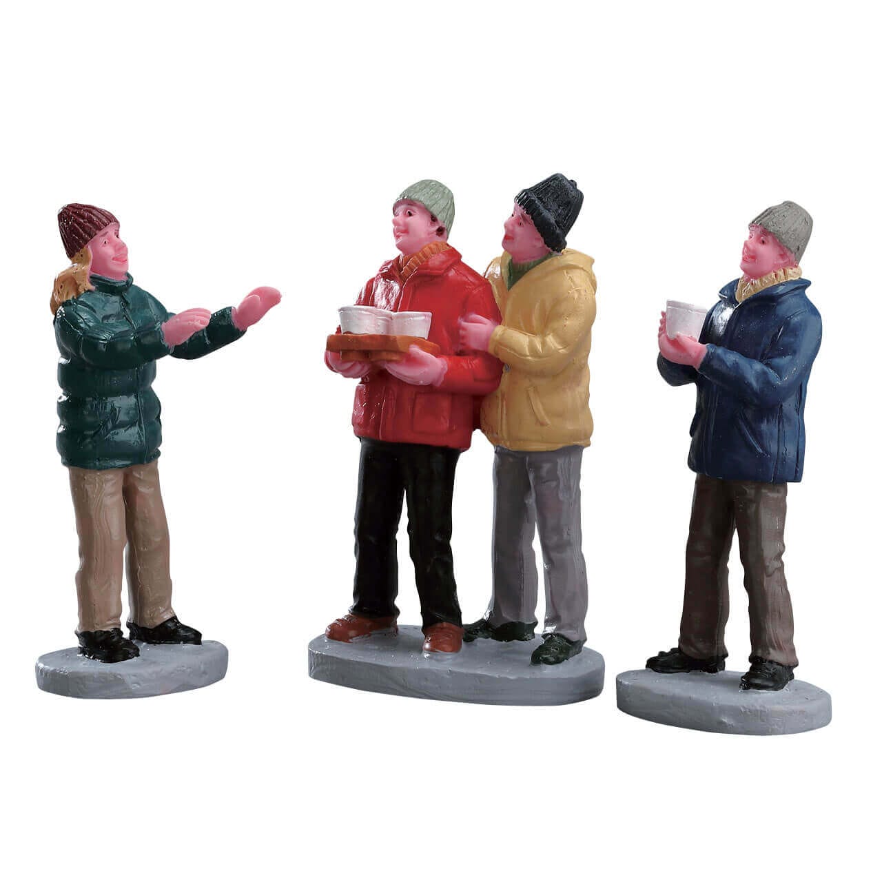 lemax-cider-service-set-of-3-accessoires-miniatures-village image 1