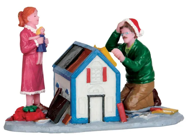 lemax-a-house-for-dolly-figurine-enfant-village-de-no-l image 1