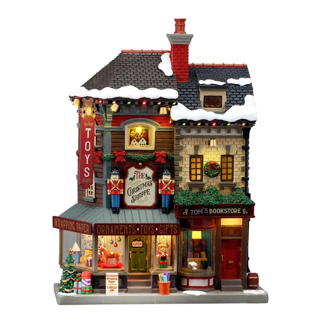 lemax-the-christmas-shoppe-boutique-miniature-lumineuse-de-no-l image 1