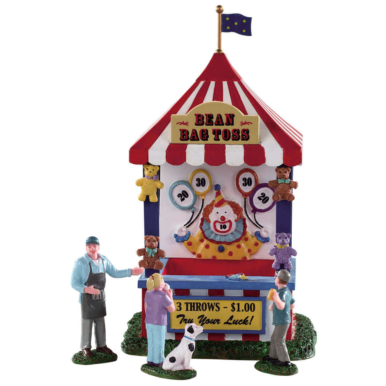 lemax-bean-bag-toss-stand-de-jeu-carnival-miniature image 1