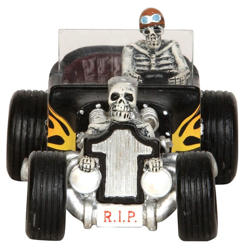 lemax-spooky-town-hot-rod-voiture-custom-halloween image 2