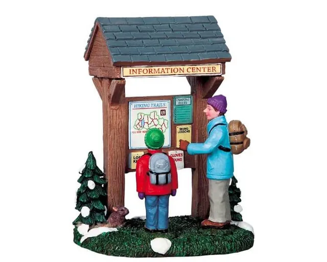lemax-vail-kiosk-kiosque-miniature-lumineux-vail-village image 1