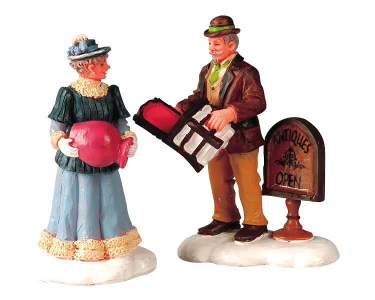lemax-antique-treasures-accessoire-boutique-village-miniature image 1