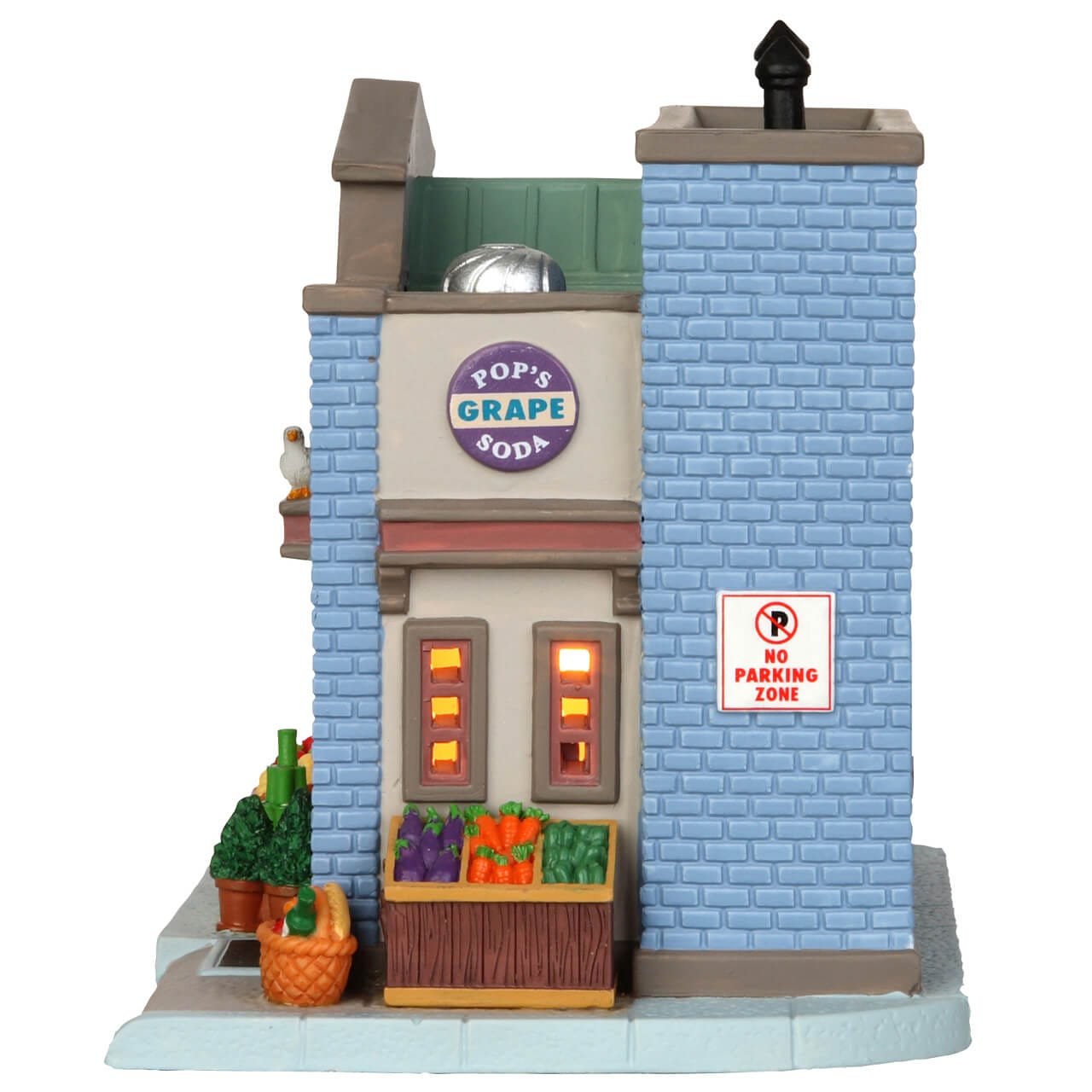 lemax-springfield-groceries-picerie-miniature-lumineuse image 3