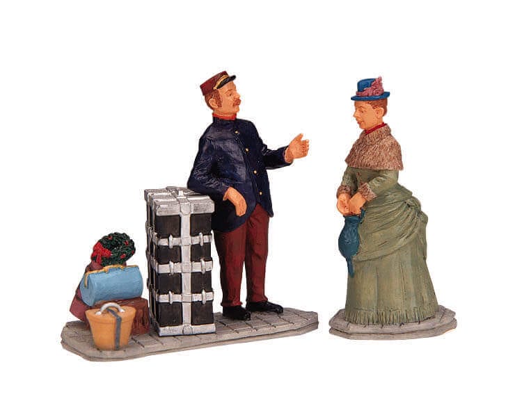 lemax-porter-figurine-porteur-de-bagages-village-de-no-l image 1
