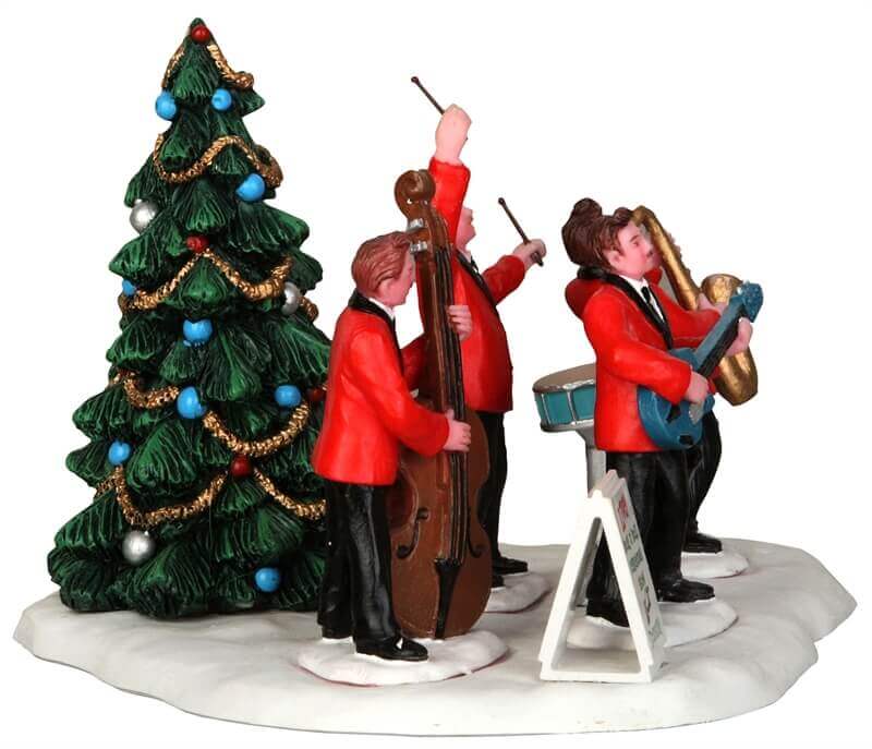 lemax-rockin-around-the-christmas-tree-figurine-miniature-de-no-l image 2