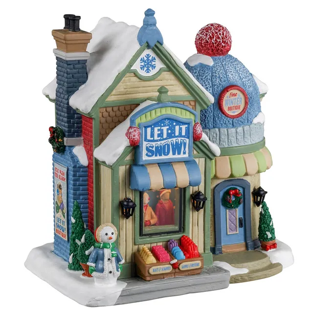 lemax-let-it-snow-boutique-miniature-lumineuse-caddington image 1