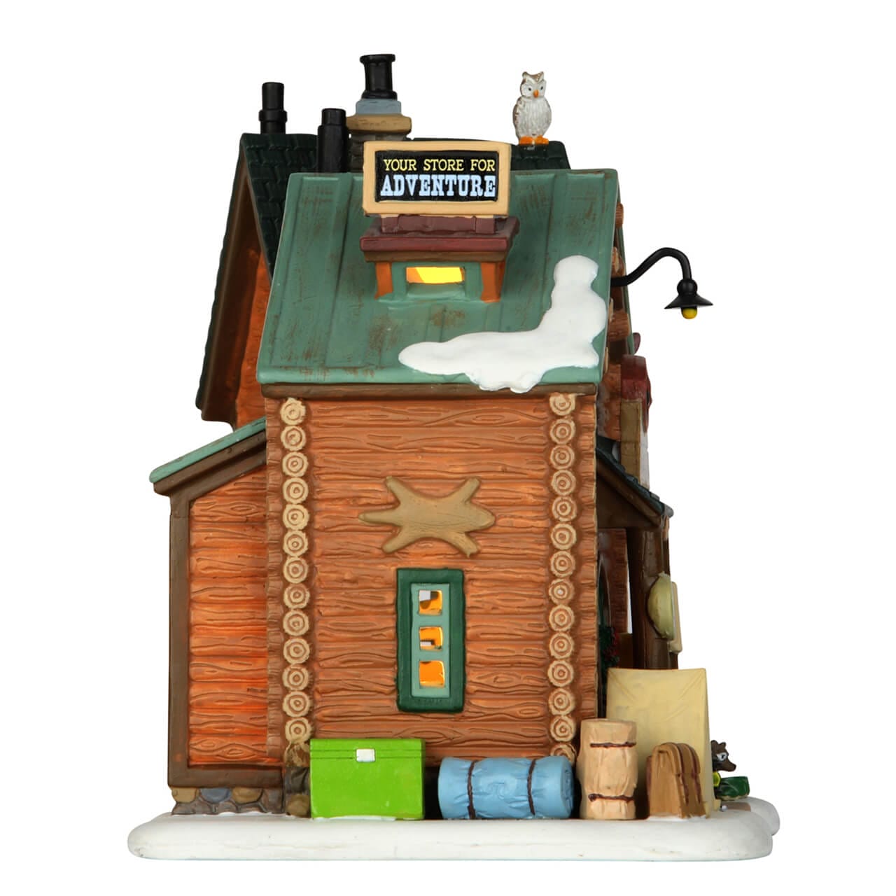 lemax-ponderosa-outfitters-maison-miniature-lumineuse-vail-village image 2