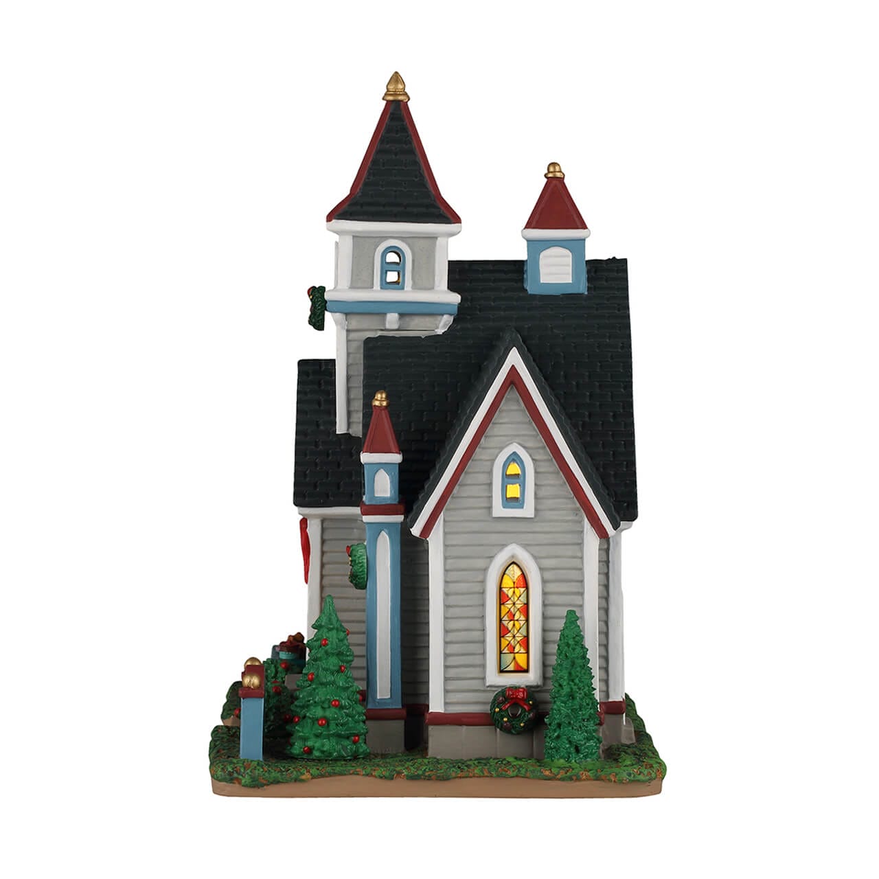 lemax-spruce-valley-church-glise-lumineuse-caddington image 3