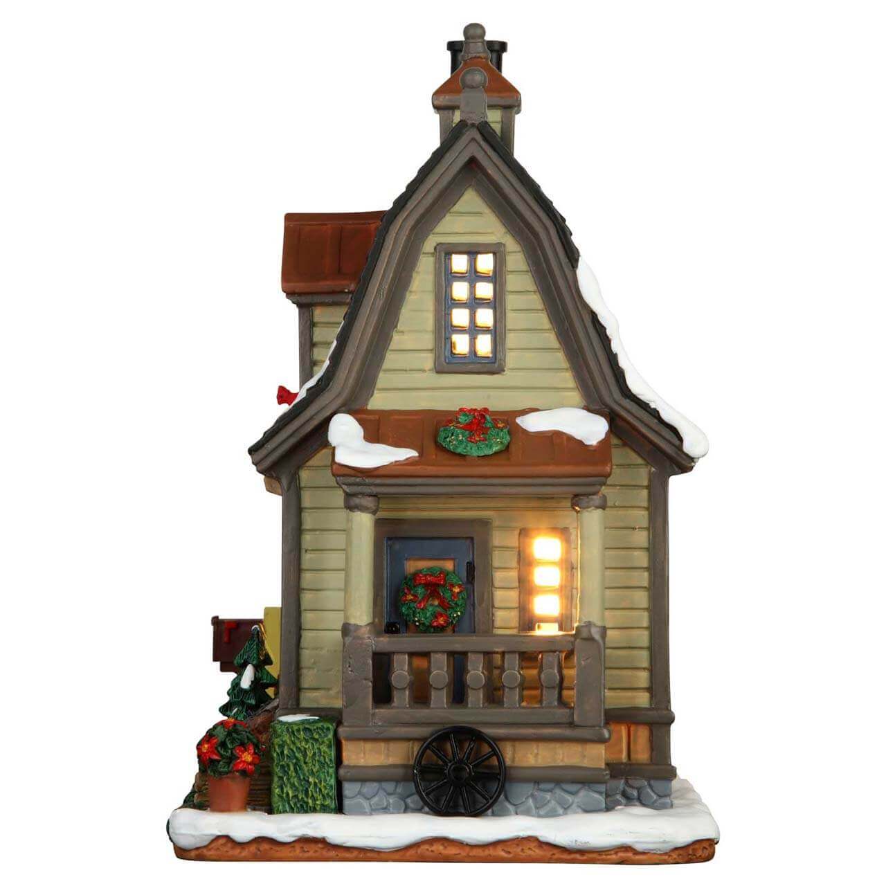 lemax-slater-s-homestead-maison-ferme-miniature-lumineuse-village-no-l image 3