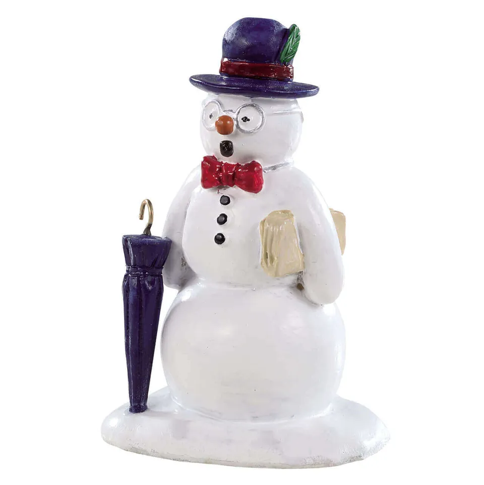 lemax-dapper-debonair-snowman-figurine-village-de-no-l image 1