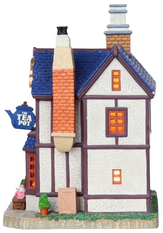 lemax-melinda-s-scone-tea-shop-maison-miniature-lumineuse-village-de-no-l image 3