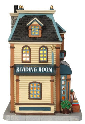 lemax-the-book-bin-librairie-lumineuse-village-de-no-l image 2