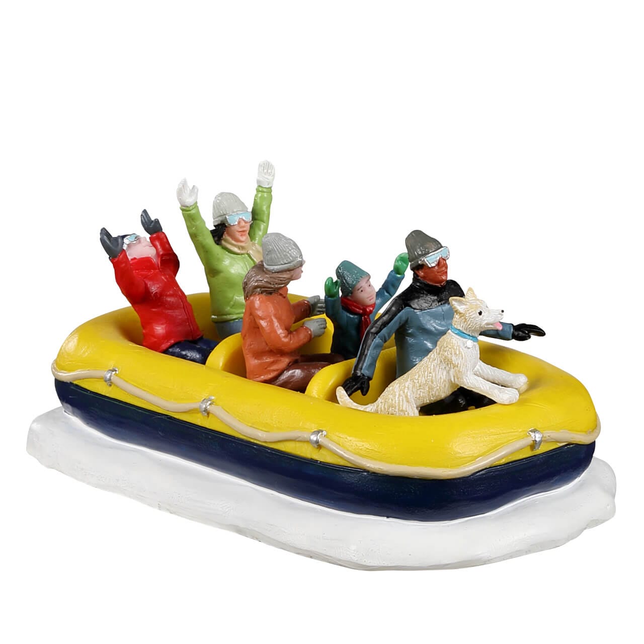 lemax-snow-rafting-vail-village-figurine-bou-e-neige-village-de-no-l image 1