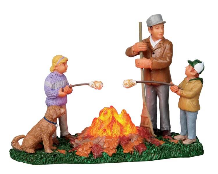 lemax-burning-leaves-accessoire-figurine-village-de-no-l image 1