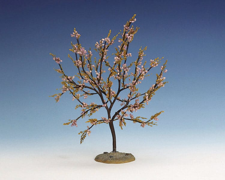 lemax-lilac-laurel-large-grand-arbre-miniature-lilas image 2