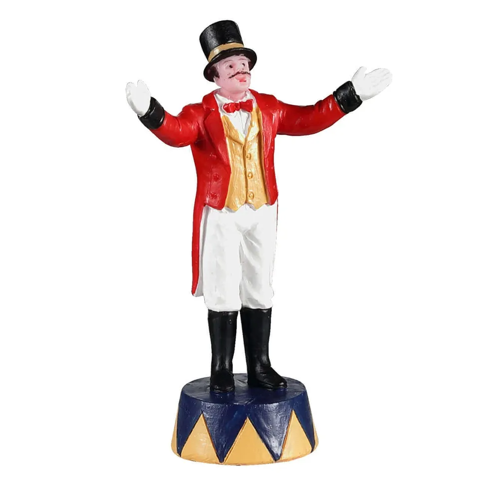 lemax-ringmaster-figurine-ma-tre-de-piste-miniature-cirque image 1