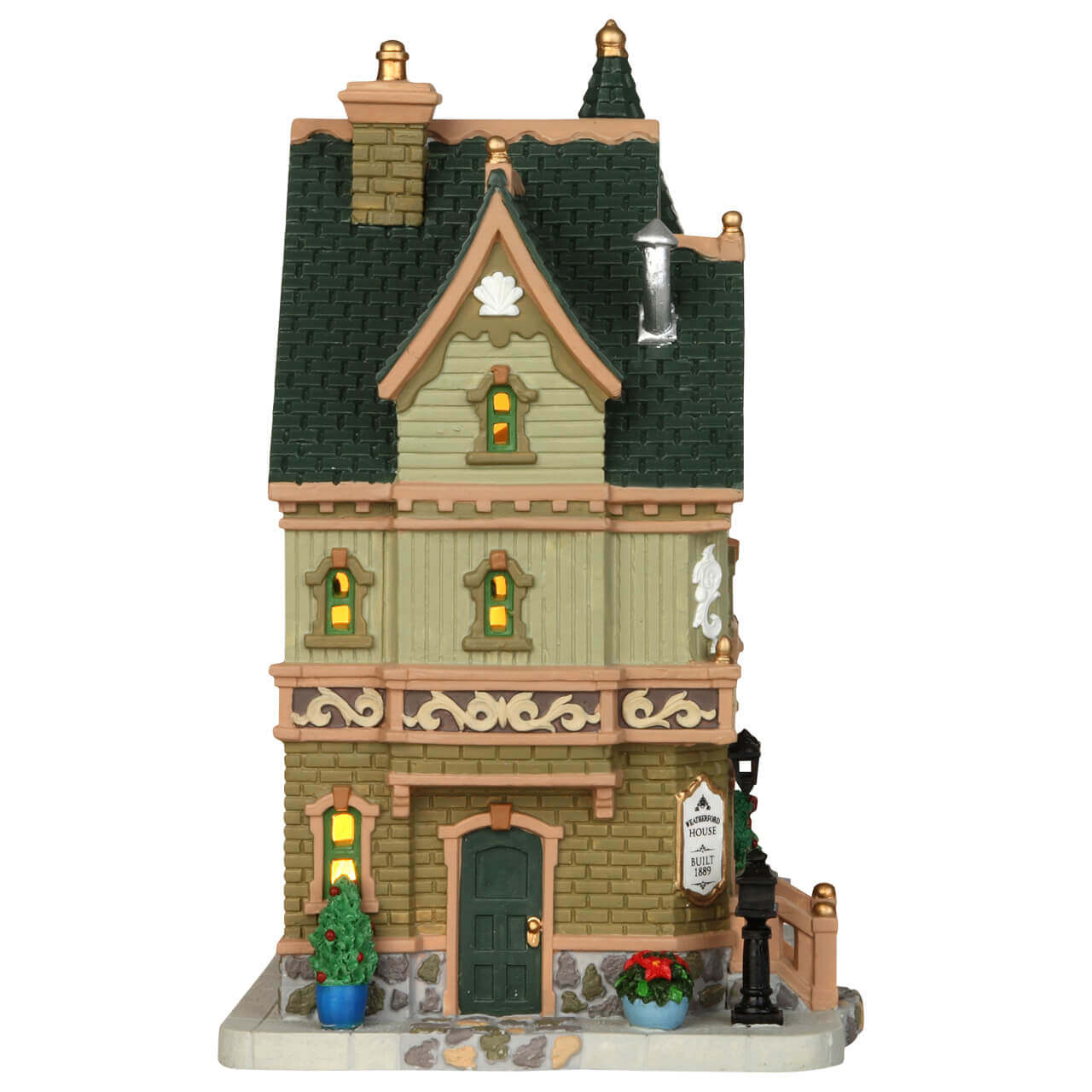 lemax-weatherford-house-maison-miniature-lumineuse-village-de-no-l image 2