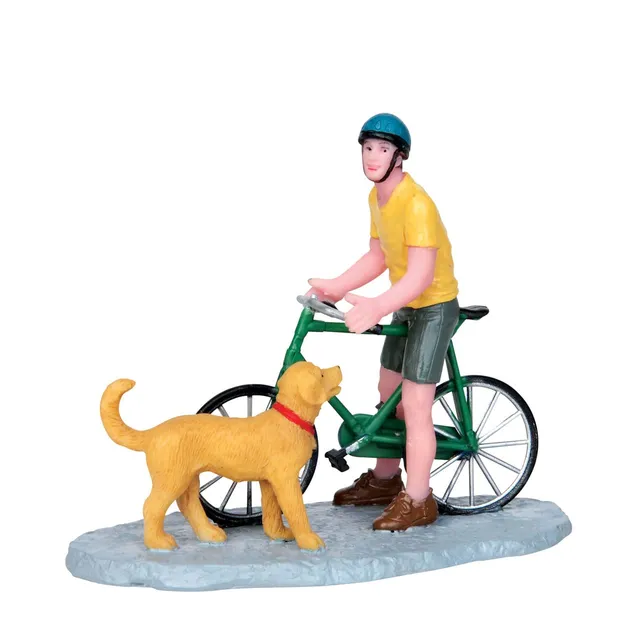 lemax-weekly-ride-figurine-miniature-village-de-no-l image 1