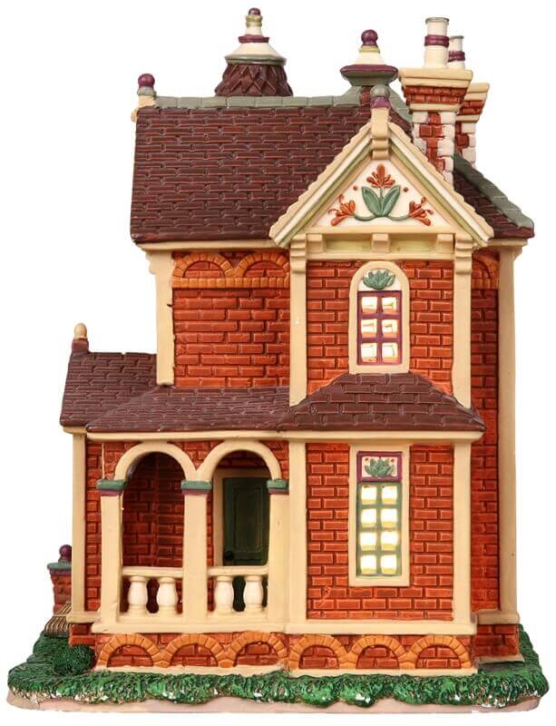 lemax-hadley-house-maison-miniature-village-lumineux image 2