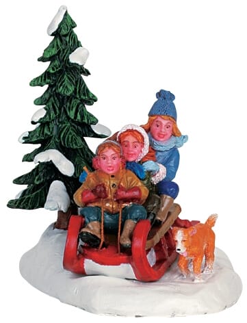 lemax-downhill-thrills-figurine-ski-descente-hiver image 1
