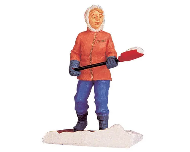 lemax-clearing-a-path-figurine-d-neigement-village-de-no-l image 1