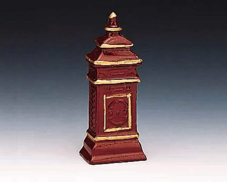 lemax-metal-mailbox-bo-te-aux-lettres-miniature-pour-village-de-no-l image 1