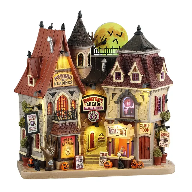 lemax-spooky-days-ahead-manoir-hant-spooky-town image 1