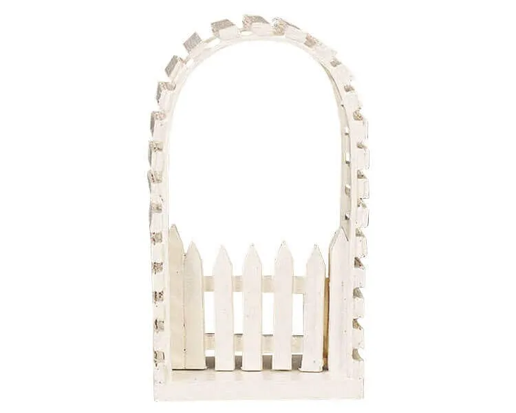 lemax-wooden-arbor-arche-en-bois-accessoire-village-miniature image 1